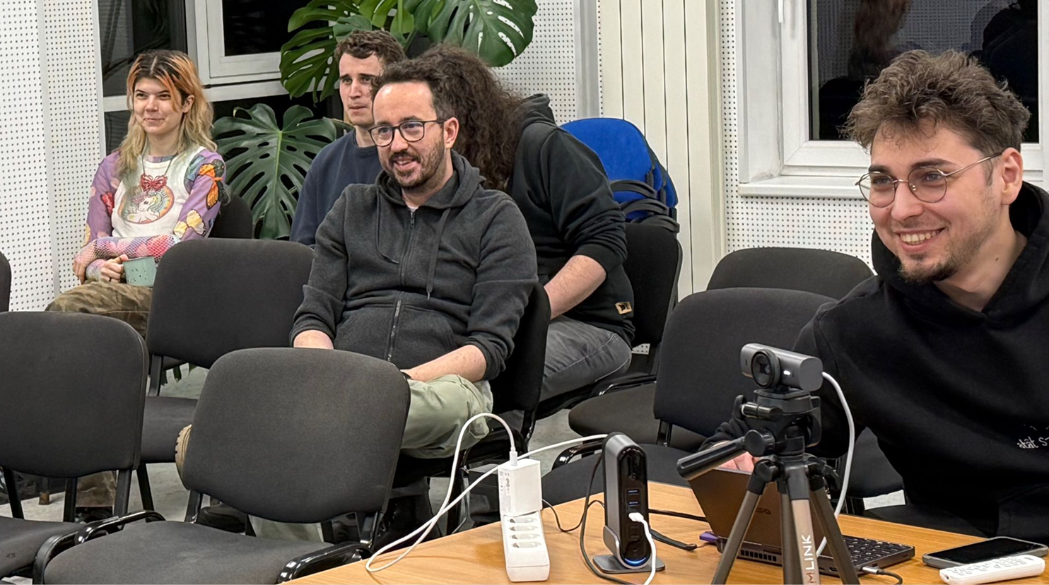 Audience at a TAGAP talk